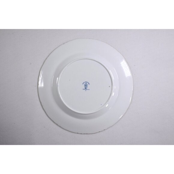 Vintage SET of 7 Royal Crown Derby cake plates, salad plates 1921 - 1940 white - Picture 9 of 10